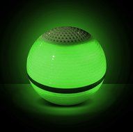 Electro BT Bluetooth Light Up LED Portable Rechargeable Speaker with Pulse Lighting 10 Mode Technology (Purple) N4