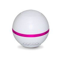 Electro BT Bluetooth Light Up LED Portable Rechargeable Speaker with Pulse Lighting 10 Mode Technology (Purple) N15