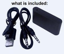 BMR Bluetooth A2DP Wireless Portable Transmitter (Connect to 3.5mm Audio Devices, Pair with Bluetooth Receiver... N2