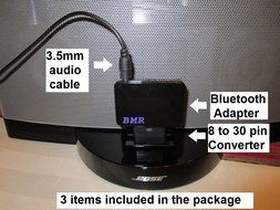 BMR Bluetooth A2DP Wireless Portable Transmitter (Connect to 3.5mm Audio Devices, Pair with Bluetooth Receiver... N4