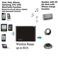 BMR Bluetooth A2DP Wireless Portable Transmitter (Connect to 3.5mm Audio Devices, Pair with Bluetooth Receiver... N7