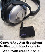 BMR Bluetooth A2DP Wireless Portable Transmitter (Connect to 3.5mm Audio Devices, Pair with Bluetooth Receiver... N16