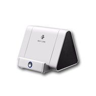 Indigi Mini Wireless White Magic Portable iBoost Amplifying Induction Speaker - 750mAh - iOS or Android