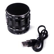 HDE Metallic Rechargeable Wireless Bluetooth Bass Speaker for Streaming Music (Black) N4