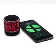 HDE Metallic Rechargeable Wireless Bluetooth Bass Speaker for Streaming Music (Black) N7