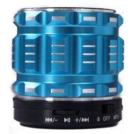 HDE Metallic Rechargeable Wireless Bluetooth Bass Speaker for Streaming Music (Black) N8