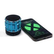 HDE Metallic Rechargeable Wireless Bluetooth Bass Speaker for Streaming Music (Black) N9