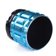 HDE Metallic Rechargeable Wireless Bluetooth Bass Speaker for Streaming Music (Black) N10