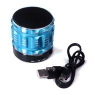HDE Metallic Rechargeable Wireless Bluetooth Bass Speaker for Streaming Music (Black) N11