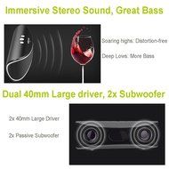 Bluetooth Speakers Zealot S2 Dual Drivers 2xPassive Subwoofer Portable Wireless Speaker Multi-function Micro SD... N2