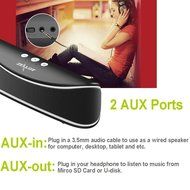 Bluetooth Speakers Zealot S2 Dual Drivers 2xPassive Subwoofer Portable Wireless Speaker Multi-function Micro SD... N6