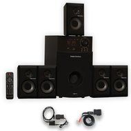 Theater Solutions TS514 Home 5.1 Speaker System with Bluetooth USB FM and Optical Input