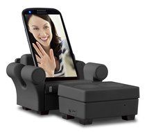 Phoniture Wireless Bluetooth Speaker and Charging Station (Black)
