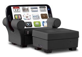 Phoniture Wireless Bluetooth Speaker and Charging Station (Black) N2