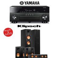 Klipsch Reference Premiere RP-260F 5.0 Home Theater System with Yamaha RX-A860BL 7.2-Ch Receiver