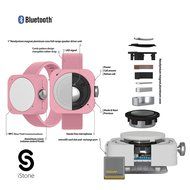iStone WS2 Portable Wearable Wireless Bluetooth Speaker, Watch Speaker, NFC Tech，Hands-free Call, Micro SD Card... N5