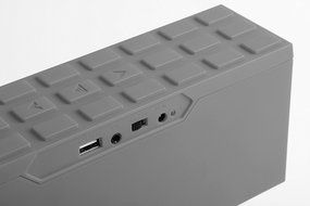 Amethyst Innovations M175GR Portable Bluetooth Speaker, Gray N2