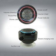 Oceanic OC-BTS800 Bluetooth Shower Speaker - IPX7 Waterproof Certified. 2016 Model - Portable, FM Radio, Suction... N5
