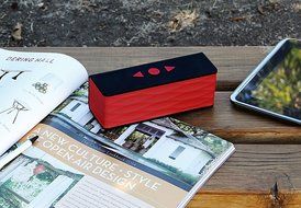 Latte BC235DBLK SoundMagic boom Portable Bluetooth Speaker with a Built-In Microphone and 2 Speakers (Black) N18