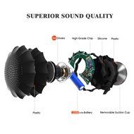 Parikaras Bluetooth Shower Speaker - IP65 Water Resistant Wireless Speaker with Suction Cup, 5W Driver, Build-in... N3