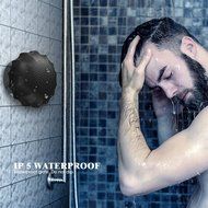 Parikaras Bluetooth Shower Speaker - IP65 Water Resistant Wireless Speaker with Suction Cup, 5W Driver, Build-in... N7