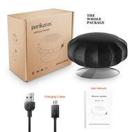 Parikaras Bluetooth Shower Speaker - IP65 Water Resistant Wireless Speaker with Suction Cup, 5W Driver, Build-in... N9