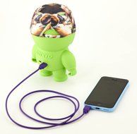 Imixid Audiobots 7.0 Bluetooth Powered Speakerbot (Lime) N3