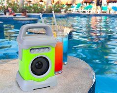 Ivation Bluetooth Waterproof Wireless Speaker for Music, Radio &amp; Podcasts - Perfect in Shower, at the Beach, Bath... N2