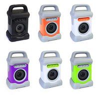 Ivation Bluetooth Waterproof Wireless Speaker for Music, Radio &amp; Podcasts - Perfect in Shower, at the Beach, Bath... N6