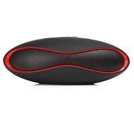 YOUNGFLY Portable Fashionable Wireless Bluetooth Super Bass Rugby Speaker Mic For Samsung iPhone iPad,Black