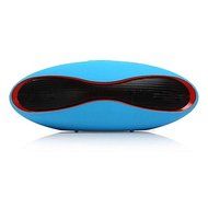 YOUNGFLY Portable Fashionable Wireless Bluetooth Super Bass Rugby Speaker Mic For Samsung iPhone iPad,Black N10