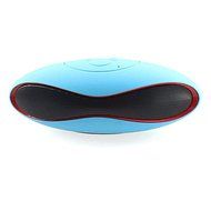 YOUNGFLY Portable Fashionable Wireless Bluetooth Super Bass Rugby Speaker Mic For Samsung iPhone iPad,Black N15