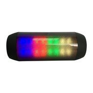 Music Speaker Bluetooth Wireless LED Flash Light Portable Stereo Sound Player JHW-V518, Black N3