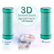 GGSDY Portable Wireless Bluetooth Speaker, 360 degree and 3D Stereo Surround Sound, Up to 18 Hours Playback Time... N23