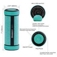 GGSDY Portable Wireless Bluetooth Speaker, 360 degree and 3D Stereo Surround Sound, Up to 18 Hours Playback Time... N28