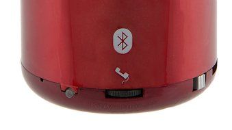 Maven Gifts: Wireless Disco Light Speaker in Red &ndash; Hi-Fi Speaker Quality &ndash; Works With Bluetooth, MP3, MP4 USB,... N7