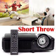 2016 New High Brightness high brightness FULL 3D Short throw DLP Projector projetor for office Home Theater