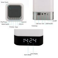 Light Bluetooth Speaker ,Musky DY28 Wireless Portable Speaker With Touch Sensor LED Lamp Music Player,Alarm Clock... N3