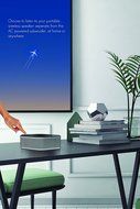 Sharper Image SBT5006BK Bluetooth Subwoofer With Wireless Bluetooth Speaker, Wireless Charging Pad (Black) N6