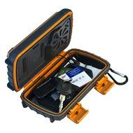 ECOXGEAR GDI-AQCSE Waterproof Portable Speaker/Case for MP3 Player &amp; Smartphone-Orange (Certified Refurbished) N5