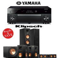 Klipsch RP-250F Reference Premiere 5.1 Home Theater System with Yamaha RX-A1060BL AVENTAGE 7.2-Ch A/V Receiver