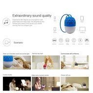 JS-BASE Mini Portable Wireless Bluetooth Speaker Colorful Lights,IPX4 Waterproof, Sport Loudspeakers Stereo,Built... N6