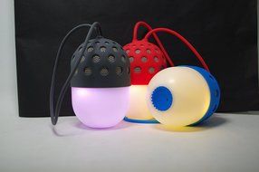 JS-BASE Mini Portable Wireless Bluetooth Speaker Colorful Lights,IPX4 Waterproof, Sport Loudspeakers Stereo,Built... N8