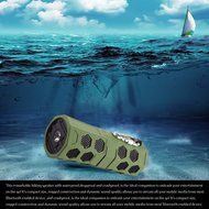 CoolifeOutdoor Waterproof Portable Bluetooth Speaker with 12-Watt Stereo SOS Alarm Outdoor Sports Bluetooth 4.0... N20