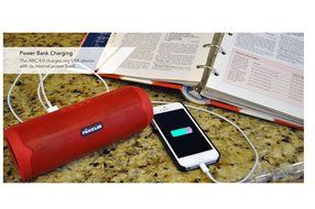 Nixeus ARC 4.0 Ultra-Portable Bluetooth 4.0 Wireless Speaker with aptX, Internal USB Power Bank, Built in Speakerphone... N13