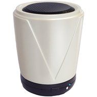 AT&amp;T Hot Joe Portable Wireless Speaker for Smartphones - Retail Packaging - White