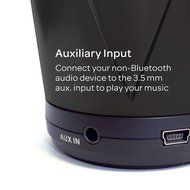 AT&amp;T Hot Joe Portable Wireless Speaker for Smartphones - Retail Packaging - White N8