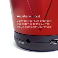 AT&amp;T Hot Joe Portable Wireless Speaker for Smartphones - Retail Packaging - White N13