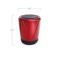 AT&amp;T Hot Joe Portable Wireless Speaker for Smartphones - Retail Packaging - White N14