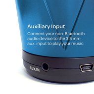 AT&amp;T Hot Joe Portable Wireless Speaker for Smartphones - Retail Packaging - White N18
